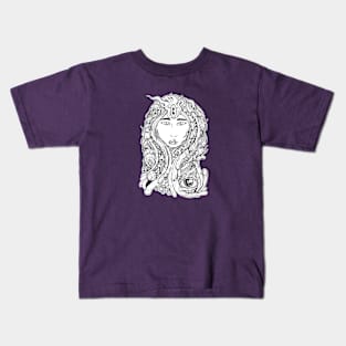 Cosmic Flesh Goddess Kids T-Shirt